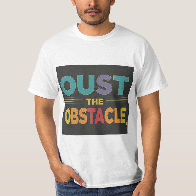 avlägsna hindret t shirt (Framsida)