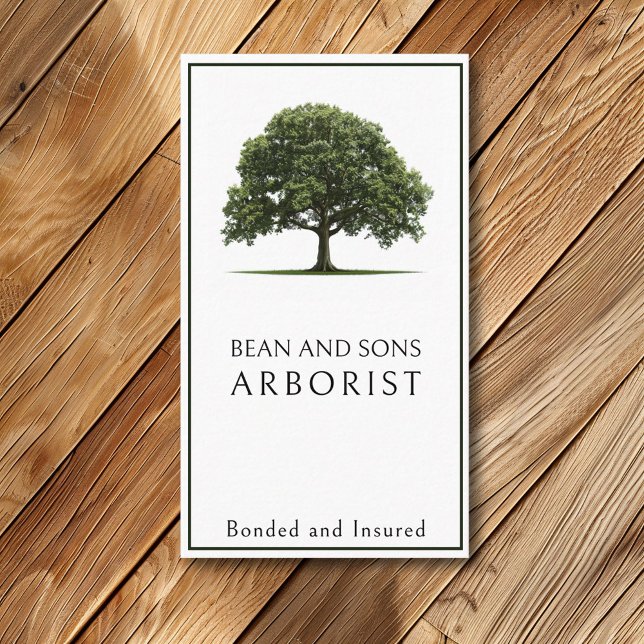 Avlägsnande av landskapstjänst för landskapsvård f visitkort (Skapare uppladdad)