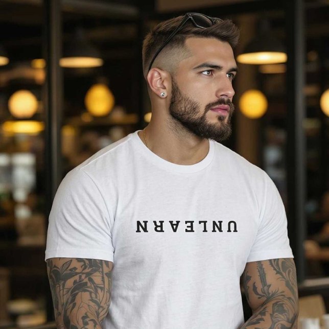 AVLÄRA - Modern minimalistisk typografiestetik T Shirt (Quality fabrics meets modern design. #ThreadCraft #WearYourMindset #GraphicShirt #TypographyTee)