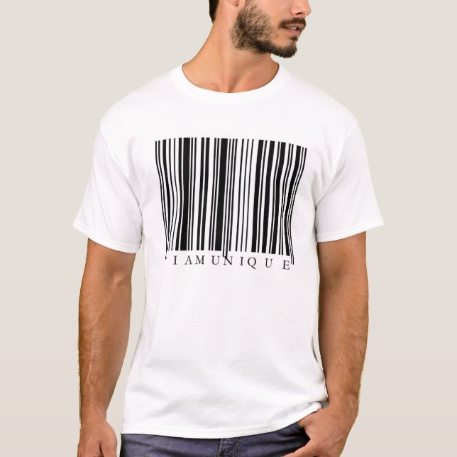 Avläs mig som ÄR UNIK T-shirt (Framsida)