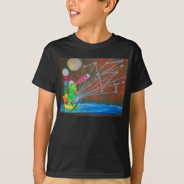 Avläsare av stjärnaT-tröja T Shirt (Framsida)