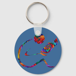 Avläsarfantasi Keychain Nyckelring