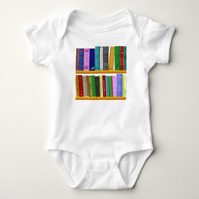 Avläsning av bokar bibliotek tee (Framsida)
