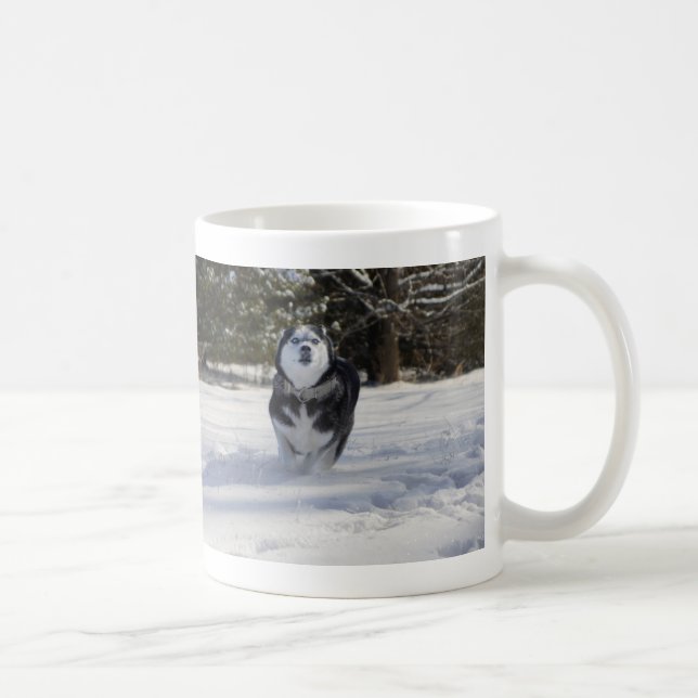 Avlastning av torskkaffe Mugg (Höger)