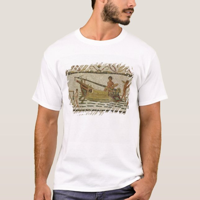 Avlastningen av en frakt t-shirt (Framsida)