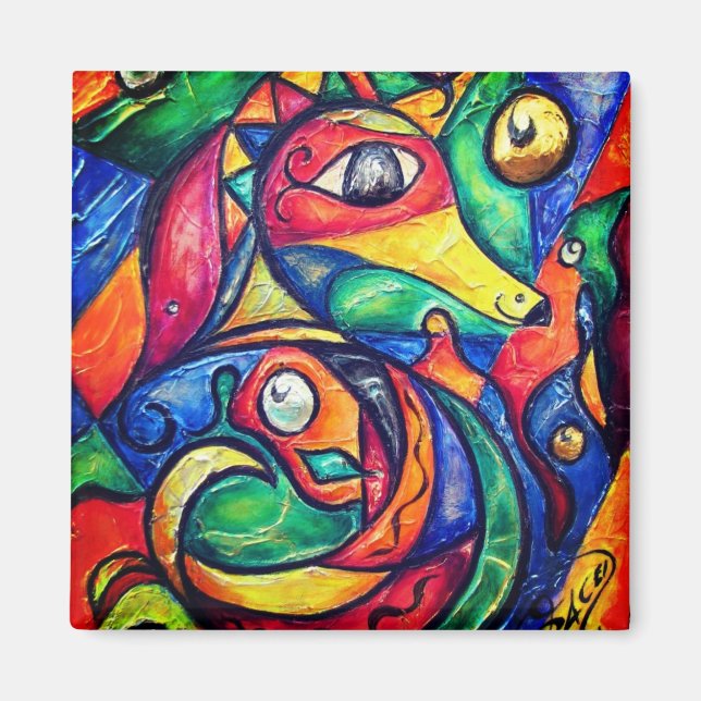 Avlivning av sjöhäst magnet (Framsidan)