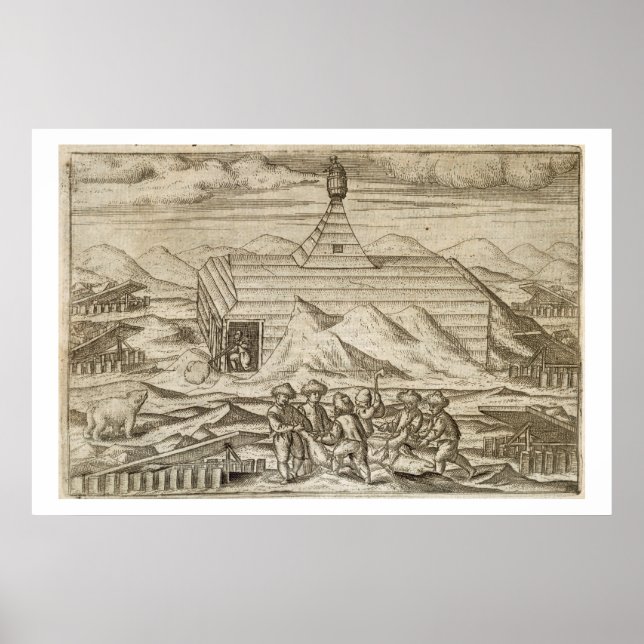 Avlivning och avhudning av besättningar, utanför h poster (Framsidan)