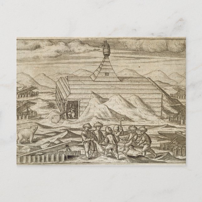 Avlivning och avhudning av besättningar, utanför h vykort (Framsida)