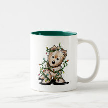 Avljusad Terrier Hund Mugg