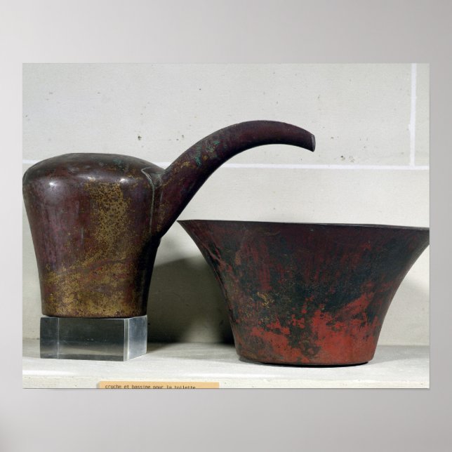 Avlopp och avrinningsområde (koppar) poster (Framsidan)