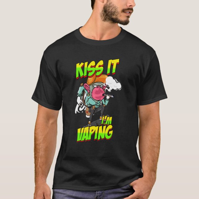 Avloppsapa med band t shirt (Framsida)