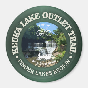 Avloppsbanan Keuka Sjö (cykling c) Magnet