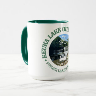 Avloppsbanan Keuka Sjö (cykling c) Mugg