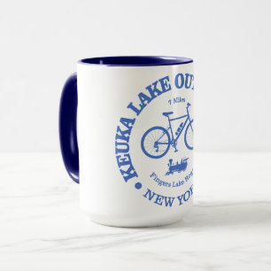 Avloppsbanan Keuka Sjö (cykling) Mugg