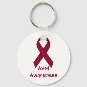 AVM-medvetenhet Nyckelring