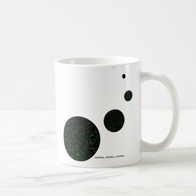 avmaskar x3 kaffemugg (Höger)