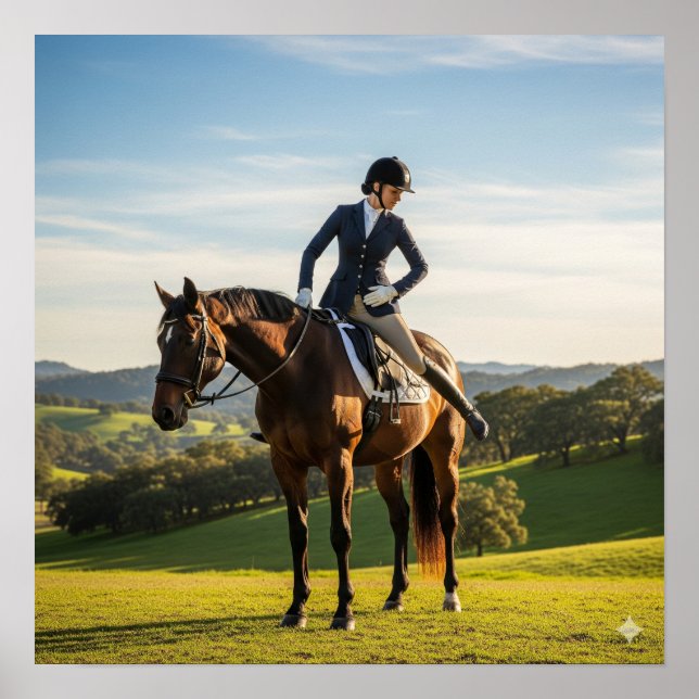 Avmontera hästen poster (Framsidan)