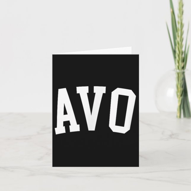 Avo_2 Kort (Framsida)