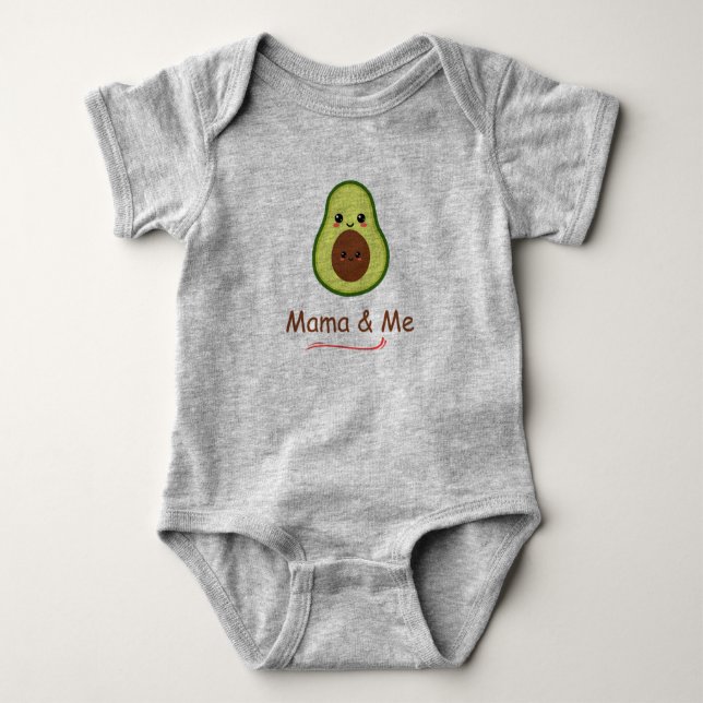 Avo Baby Bodykostym T Shirt (Framsida)