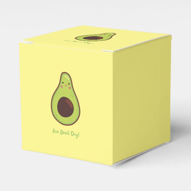 Avo Bra Day Punny Avocado Party Presentaskar (Framsidan Sidan)