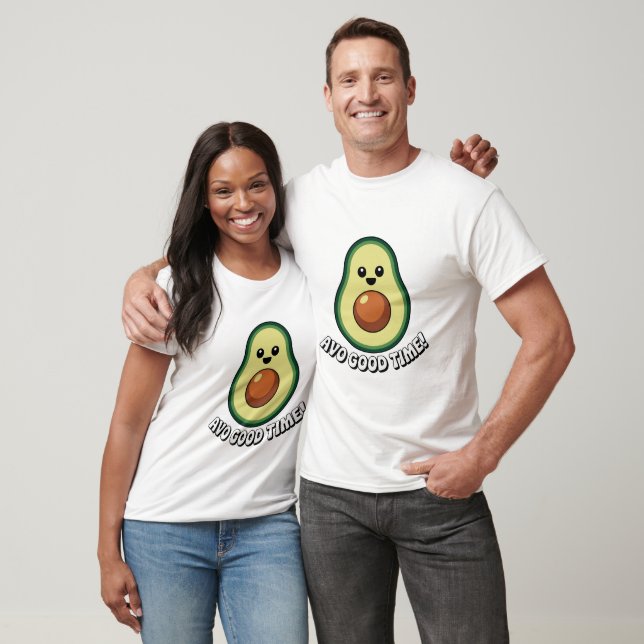 Avo Bra Time: Playful Avocado T Shirt (Unisex)