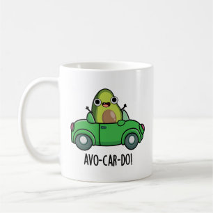 Avo-car-do Roliga Avokado-Ordlekar Kaffemugg