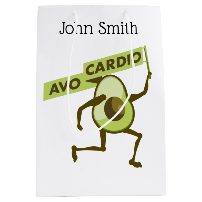 Avo cardio, lustig avocado (Framsidan)