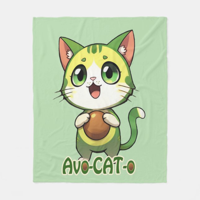 Avo-CAT-o Fleecefilt (Framsidan)