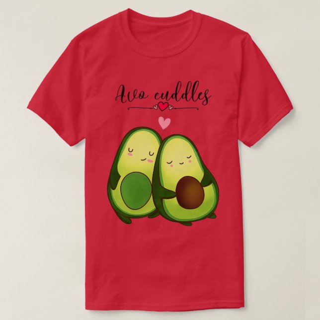 AVO CUDDLES DESIGN T SHIRT (Design framsida)