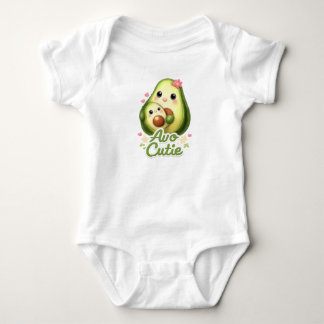 Avo Cutie Avokado Baby Bodysuit T Shirt