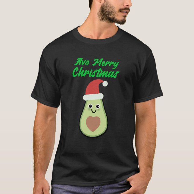 Avo God jul T Shirt (Framsida)