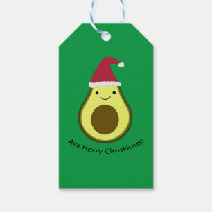 Avo Merry Christhass Avocado Presentetikett