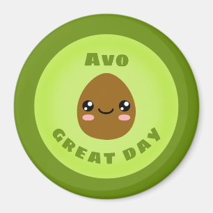 Avo underbar dag magnet