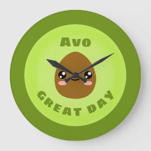 Avo Underbar dag Stor Klocka