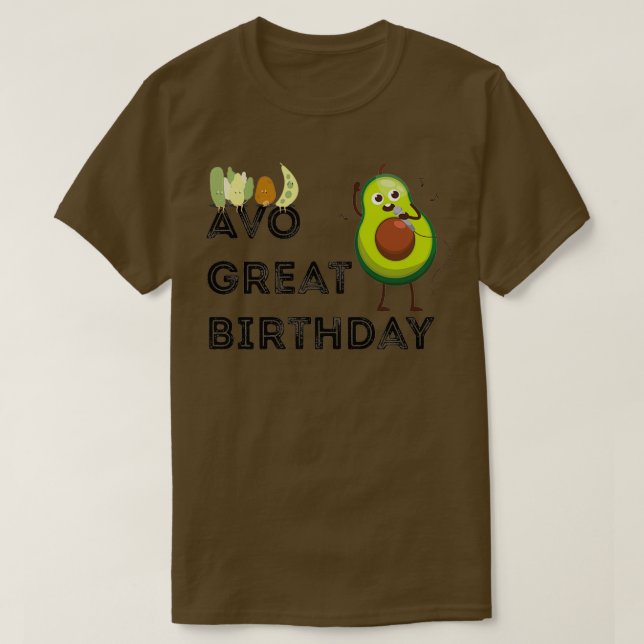 AVO underbar födelsedag T Shirt (Design framsida)