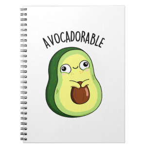 Avoc-adsible Funny Avocado Pun Anteckningsbok