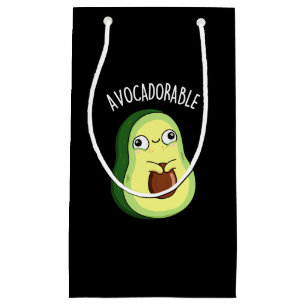 Avoc-adsible Funny Avocado Pun Mörk BG