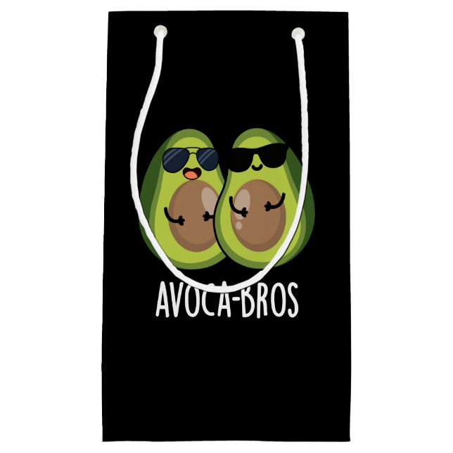 Avoca-bros Funny Avocado Pun Mörk BG (Framsidan)