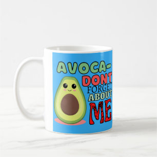 Avoca-glöm inte om mig kaffemugg