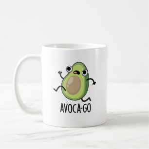 Avoca-go Funny Avocado Pun Kaffemugg