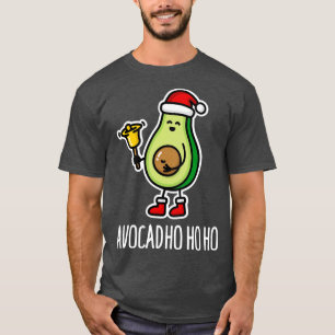 Avocad ho ho avocado Jultomten pun ketogen T Shirt