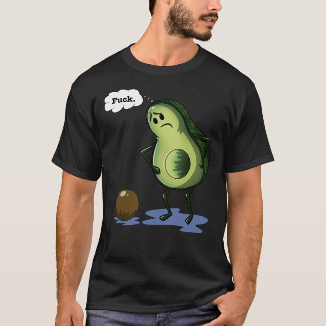 Avocad-O-Fan Classic T-Shirt (Framsida)