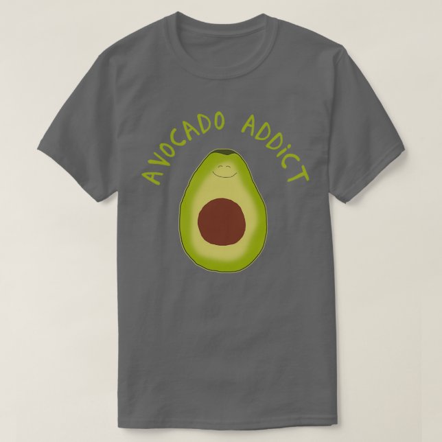 Avocado Addict 1 T Shirt (Design framsida)