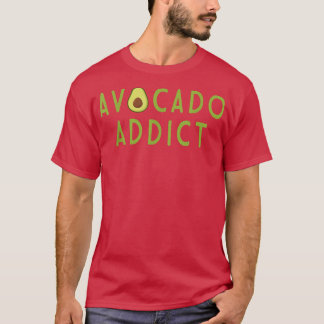 Avocado Addict Heliga Guacamole Älskare World Vega T Shirt