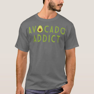Avocado Addict Heliga Guacamole Älskare World Vega T Shirt
