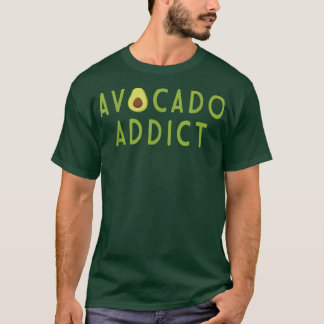 Avocado Addict Heliga Guacamole Älskare World Vega T Shirt