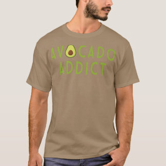 Avocado Addict Heliga Guacamole Älskare World Vega T Shirt