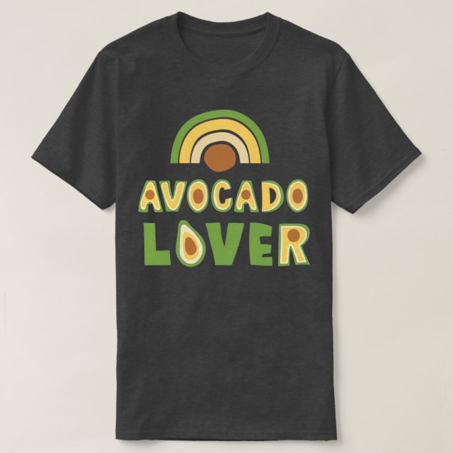 Avocado Addict T Shirt (Design framsida)