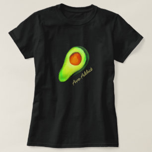 Avocado addito grönt söt konst t shirt
