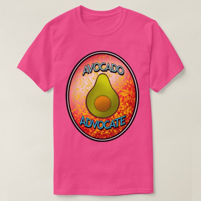 Avocado Advocate 1 T Shirt (Design framsida)